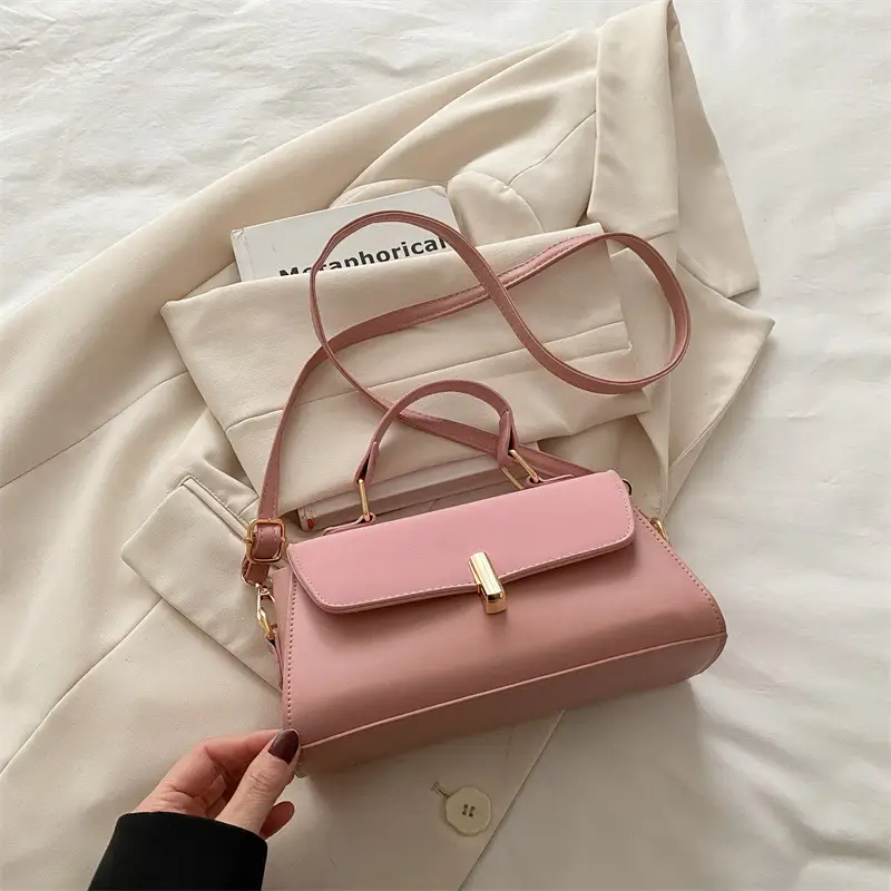 Beige Crossbody Shoulder Bag for Women 2025 Spring - Image 3