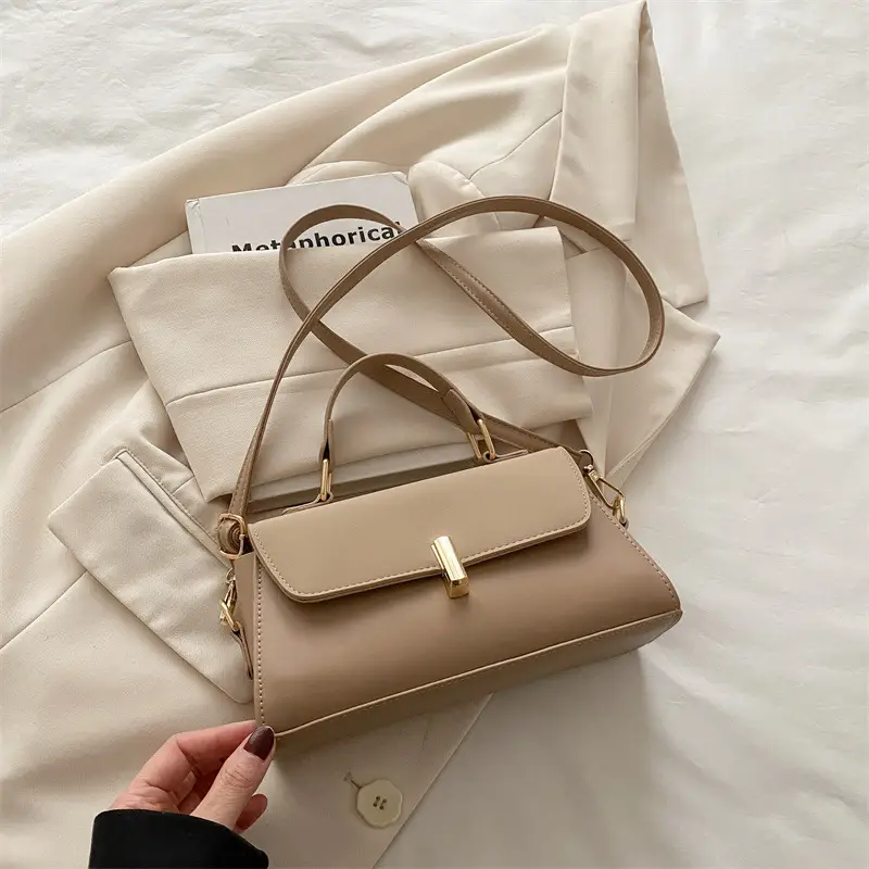 Beige Crossbody Shoulder Bag for Women 2025 Spring - Image 4