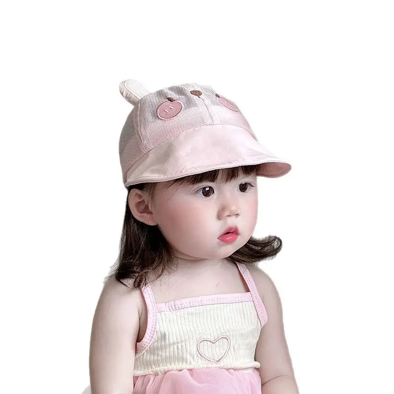 Baby Cartoon Sun Hat with Big Brim - Image 6