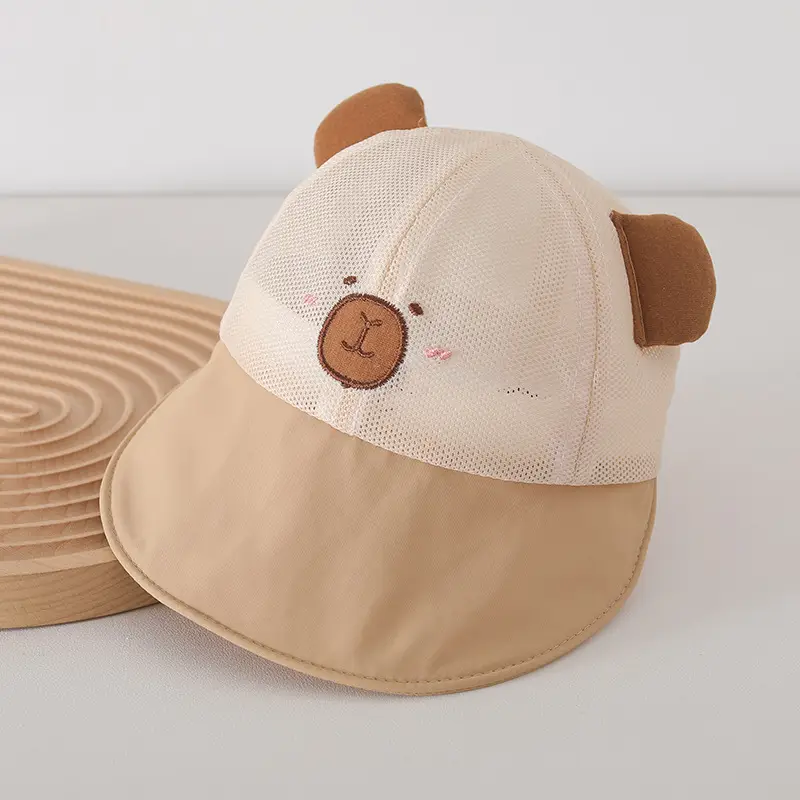 Baby Cartoon Sun Hat with Big Brim — feature 10
