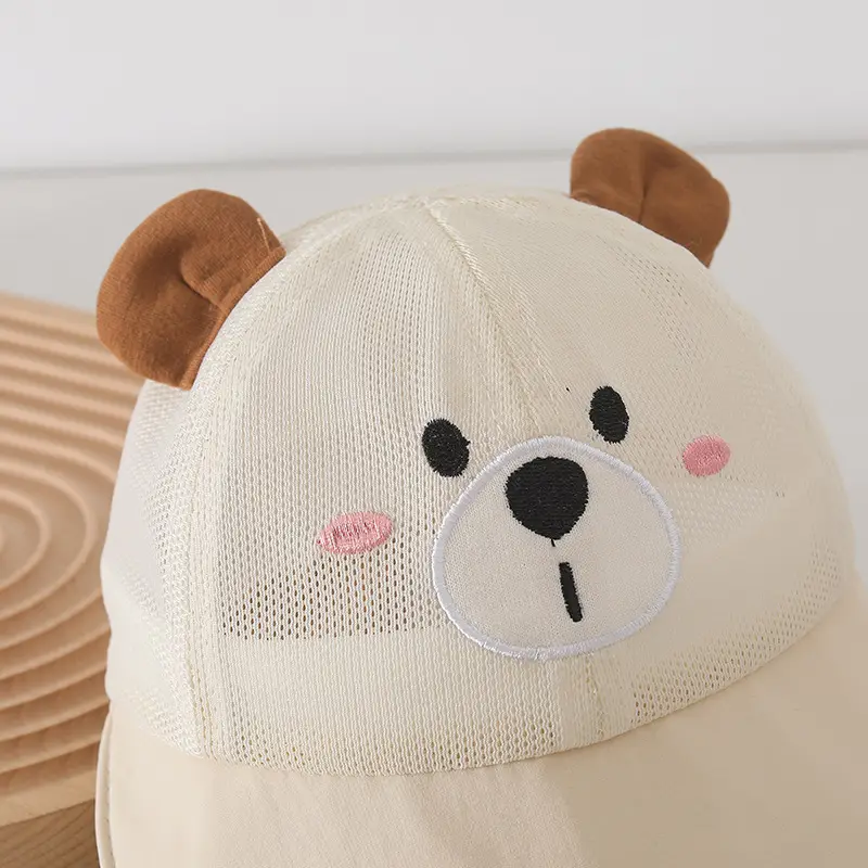Baby Cartoon Sun Hat with Big Brim — feature 7