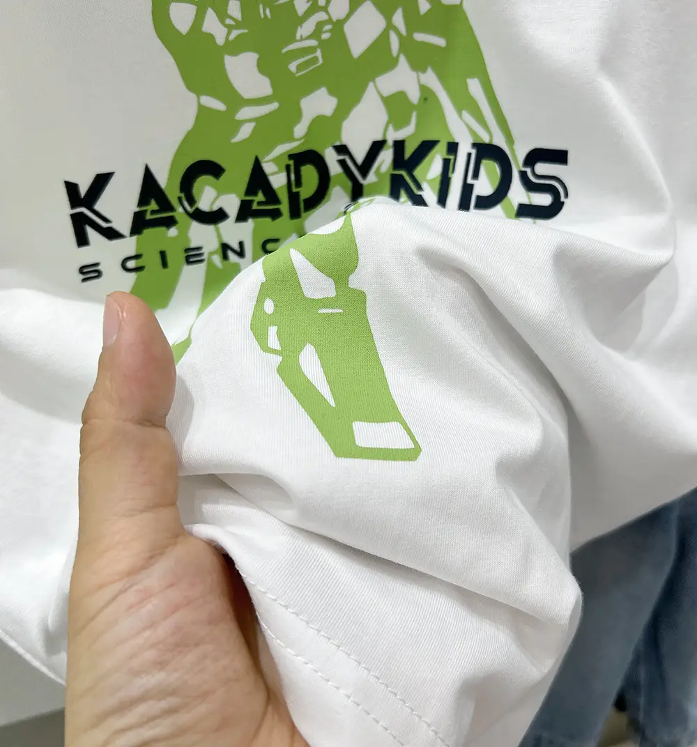 2025 Kids Cartoon Print T-Shirt White Short Sleeve — feature 4