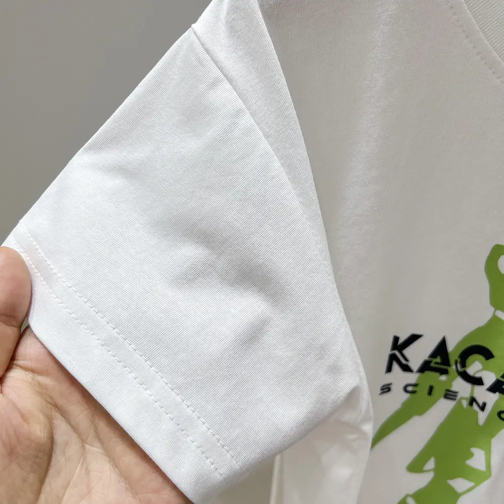 2025 Kids Cartoon Print T-Shirt White Short Sleeve — feature 5