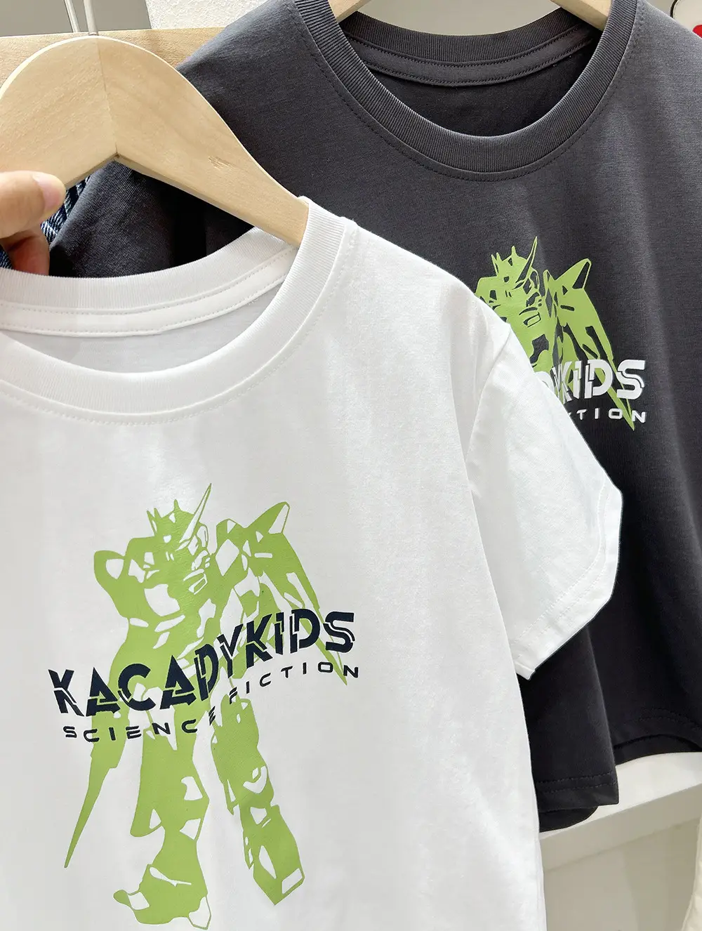 2025 Kids Cartoon Print T-Shirt White Short Sleeve — feature 6