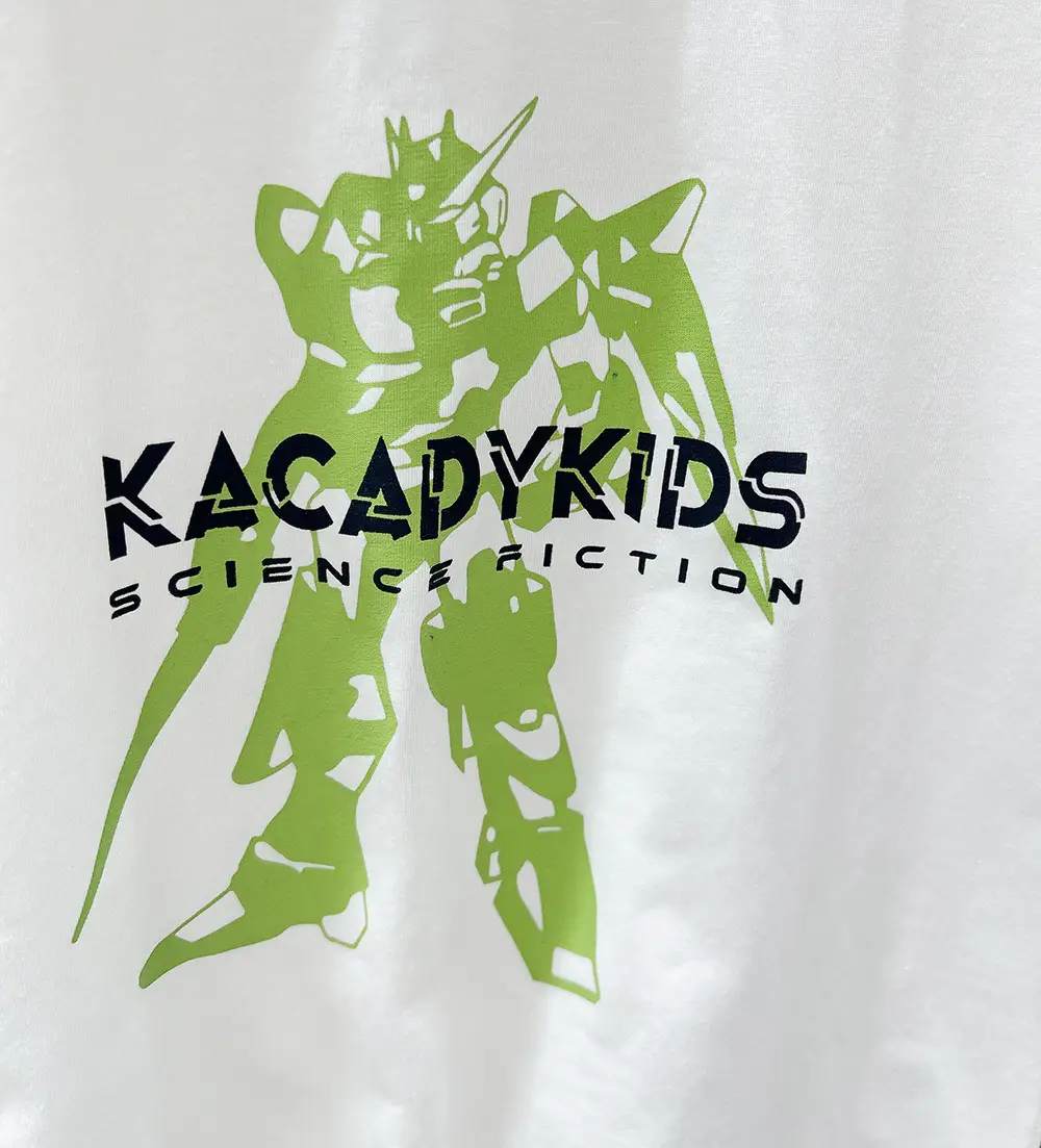 2025 Kids Cartoon Print T-Shirt White Short Sleeve — feature 8