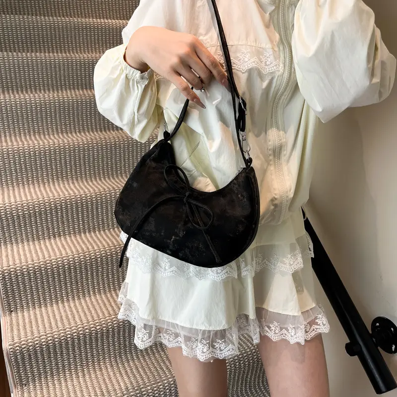 Pink Bow Shoulder Bag for Women Commute 2025 - Image 13