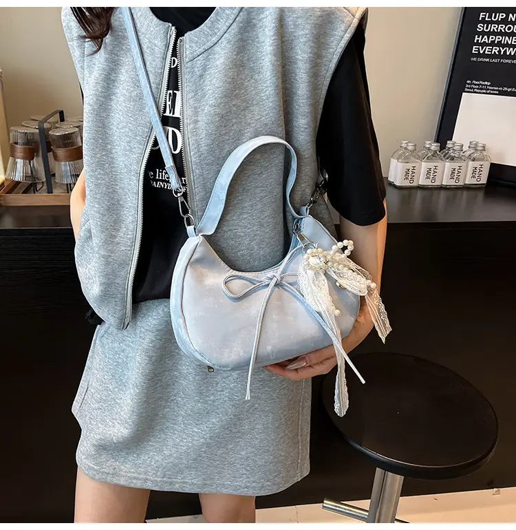 Pink Bow Shoulder Bag for Women Commute 2025 — feature 17