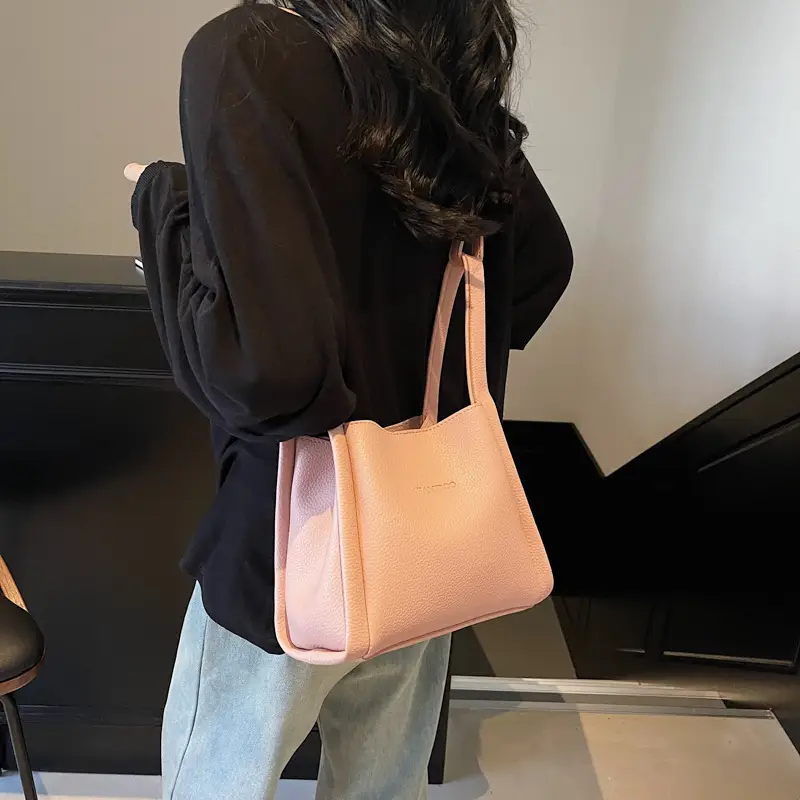 Vintage Niche Women's 2025 Crossbody Bag Brown Leather - Image 4