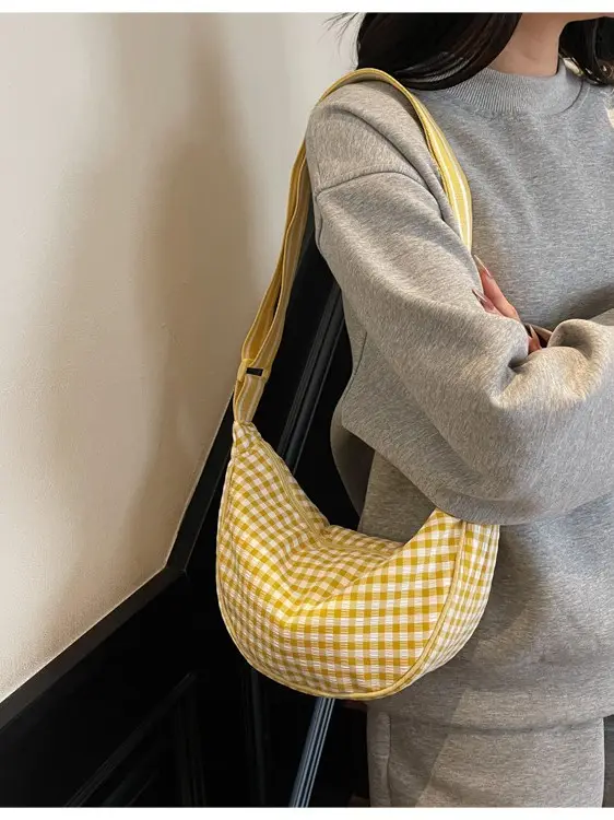 Cross-Border 2026 New Fashion Crossbody Bag Women's Canvas Bag - Image 7