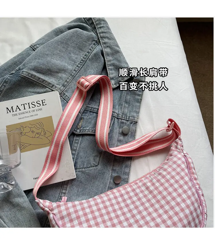 Cross-Border 2026 New Fashion Crossbody Bag Women's Canvas Bag — feature 3