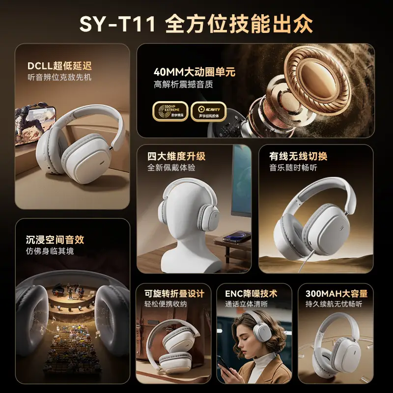 Pink Bluetooth Headset for Laptops, Long Lasting, Wireless - Image 5