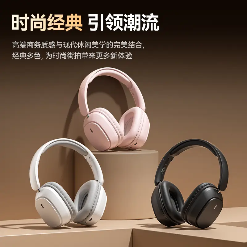 Pink Bluetooth Headset for Laptops, Long Lasting, Wireless - Image 6