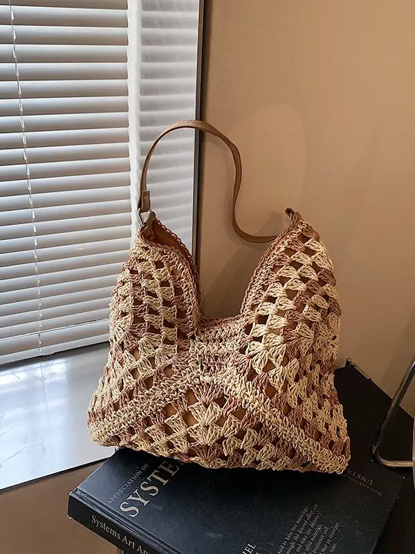 Cross-Border Woven Straw Bag Women Large Capacity 2025 - Image 6