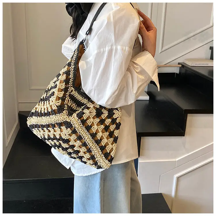 Cross-Border Woven Straw Bag Women Large Capacity 2025 — feature 14