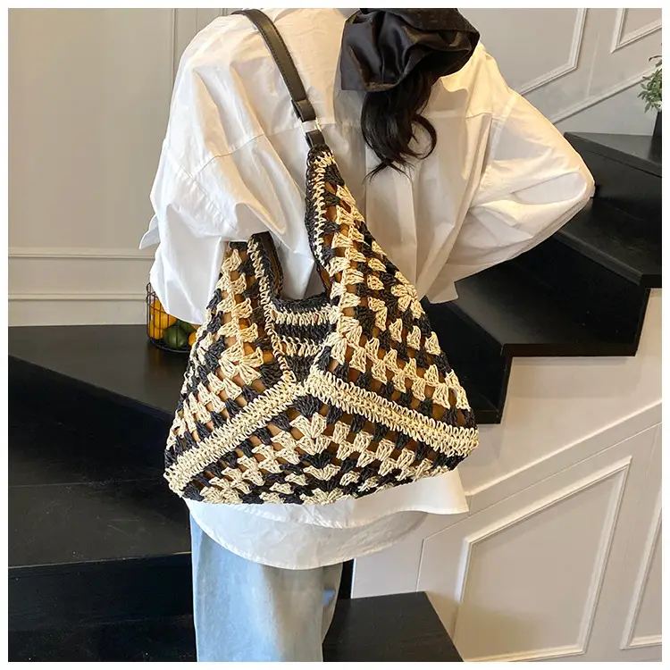 Cross-Border Woven Straw Bag Women Large Capacity 2025 — feature 15