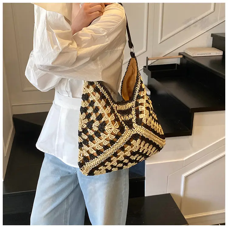 Cross-Border Woven Straw Bag Women Large Capacity 2025 — feature 16
