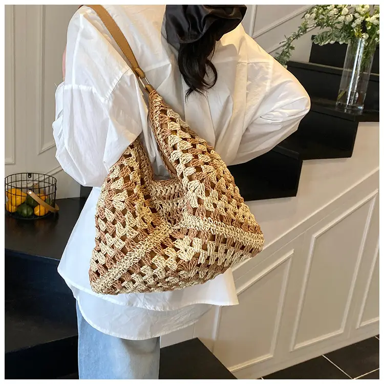 Cross-Border Woven Straw Bag Women Large Capacity 2025 — feature 18