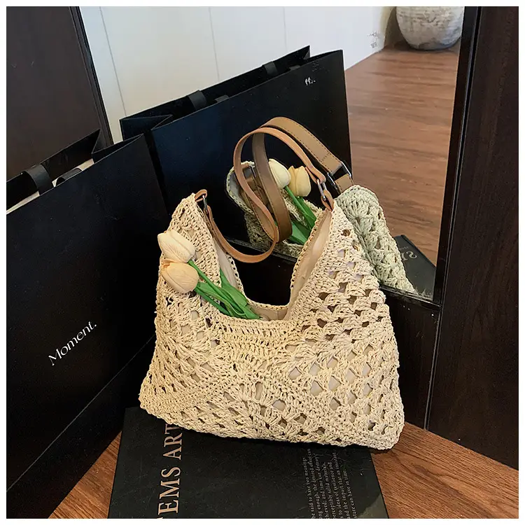 Cross-Border Woven Straw Bag Women Large Capacity 2025 — feature 20