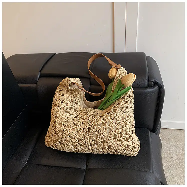 Cross-Border Woven Straw Bag Women Large Capacity 2025 — feature 22