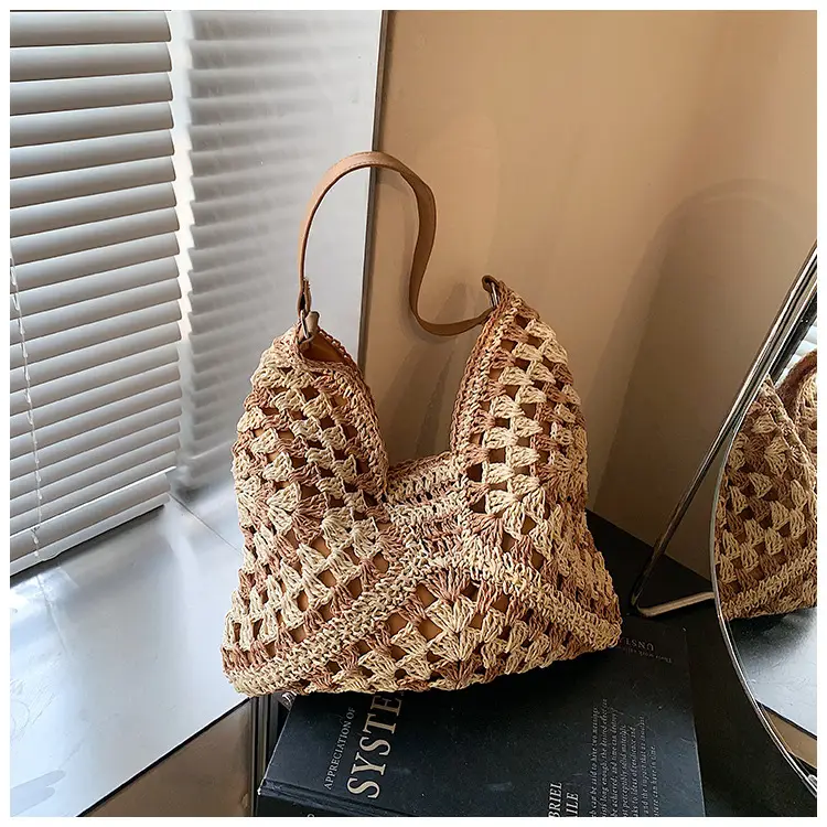 Cross-Border Woven Straw Bag Women Large Capacity 2025 — feature 23