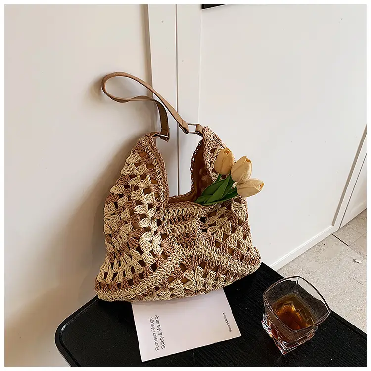 Cross-Border Woven Straw Bag Women Large Capacity 2025 — feature 25
