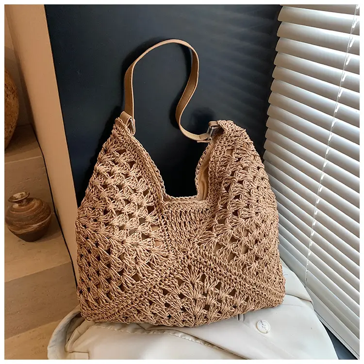 Cross-Border Woven Straw Bag Women Large Capacity 2025 — feature 27