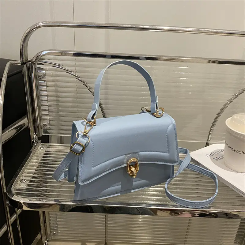 Women's Cream Leather Shoulder Crossbody Bag 2025 - Image 10