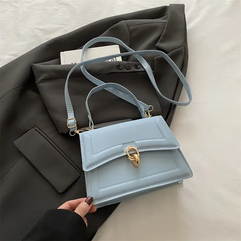 Women's Cream Leather Shoulder Crossbody Bag 2025 - Image 5