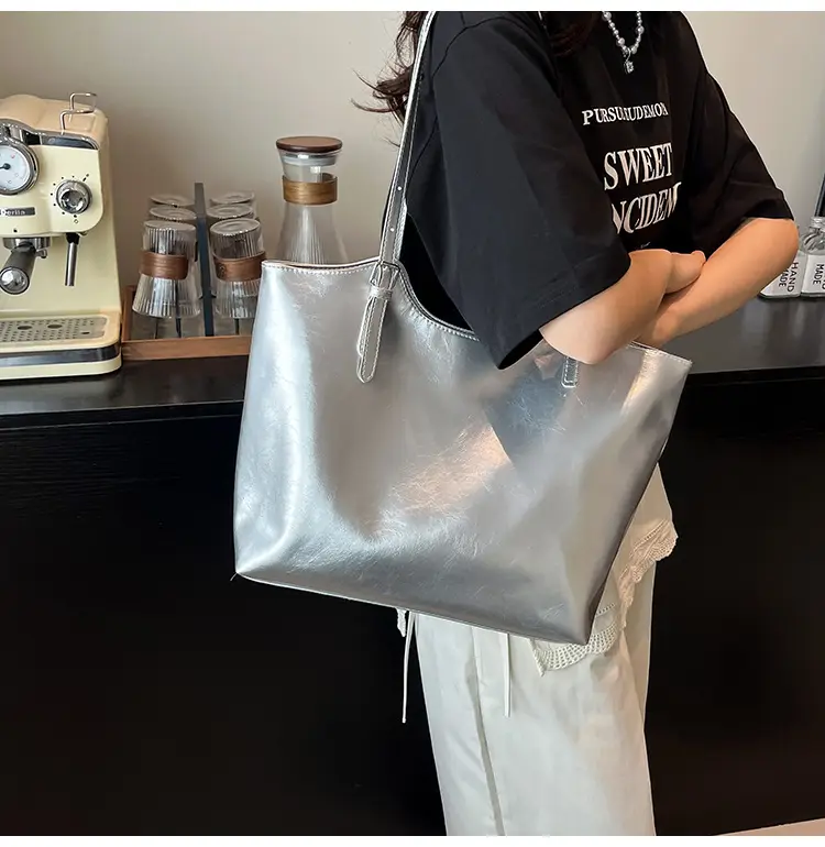 Pink Pearl Embellished Tote Bag for Women — feature 12