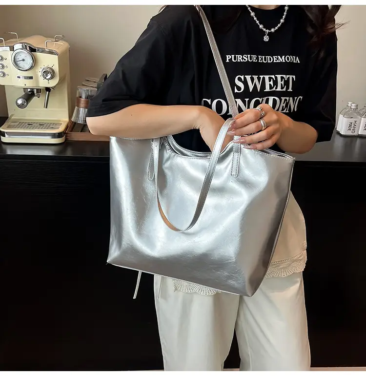 Pink Pearl Embellished Tote Bag for Women — feature 13