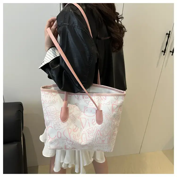 Large Printed Shoulder Tote Bag for Women 2025 — feature 14