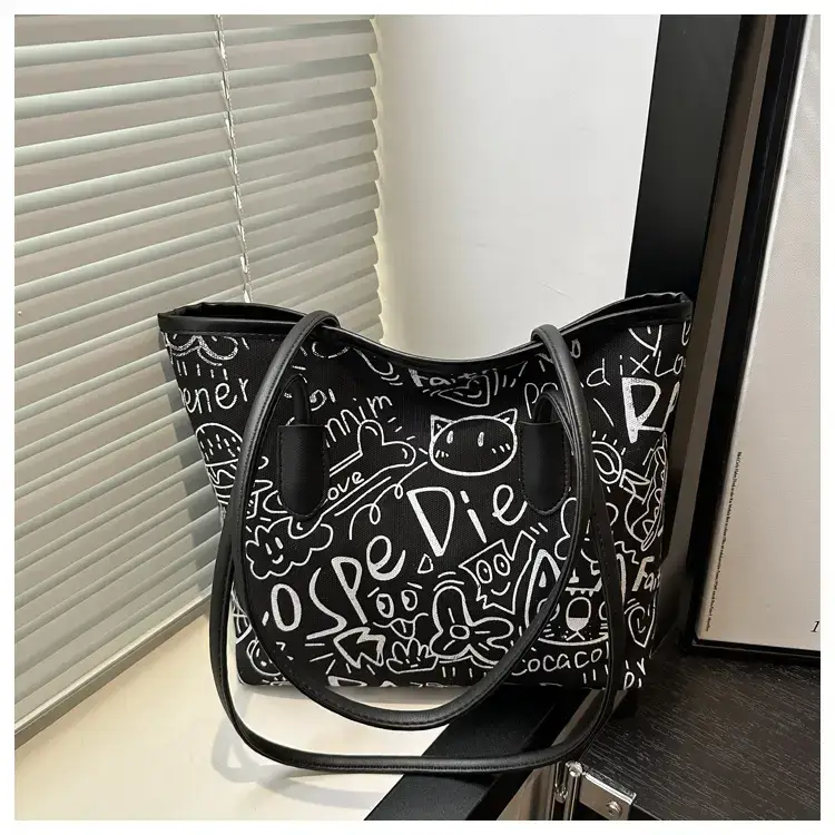 Large Printed Shoulder Tote Bag for Women 2025 — feature 16