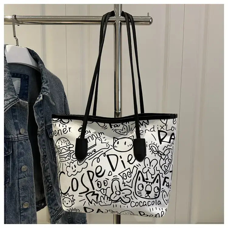 Large Printed Shoulder Tote Bag for Women 2025 — feature 18