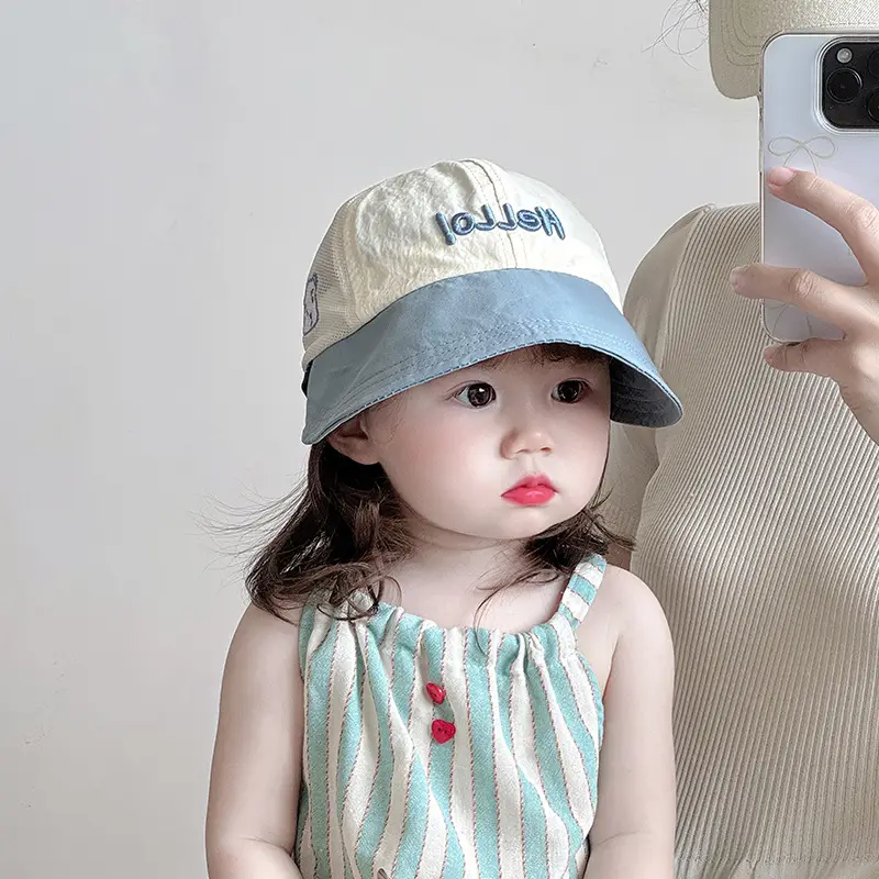 Baby Cap Sun Hat for Girls Spring Summer Thin Quick Drying — feature 4