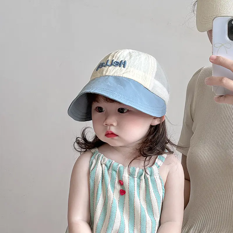 Baby Cap Sun Hat for Girls Spring Summer Thin Quick Drying — feature 5