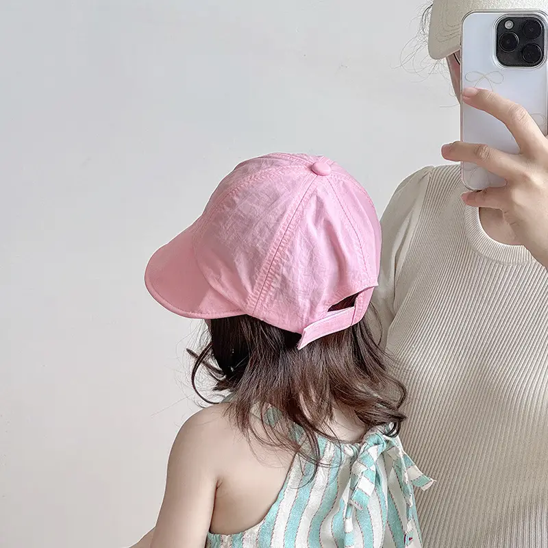 Pink Sun Hat for Girls, Quick-Drying, Breathable, Outdoor — feature 5