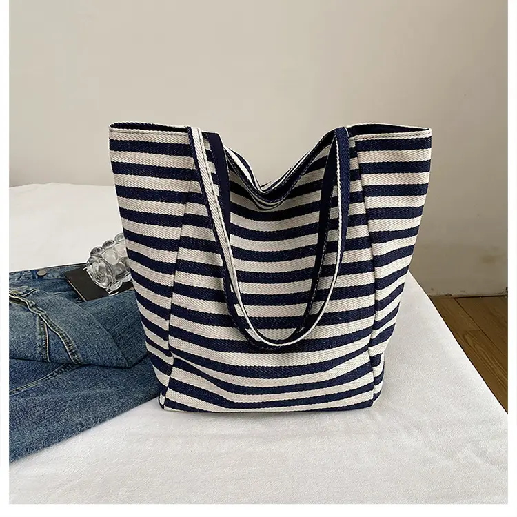 Women Casual Striped Shoulder Bag 2025 — feature 10