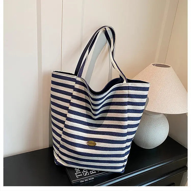 Women Casual Striped Shoulder Bag 2025 — feature 19