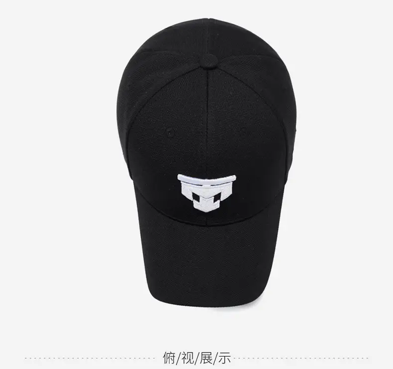 Men's White Pineapple Logo Baseball Cap — feature 12