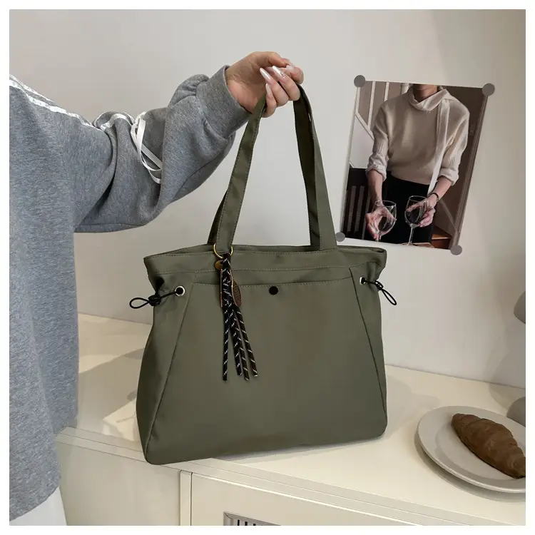 Women's Large Capacity Crossbody Bag Cream New Arrival — feature 13