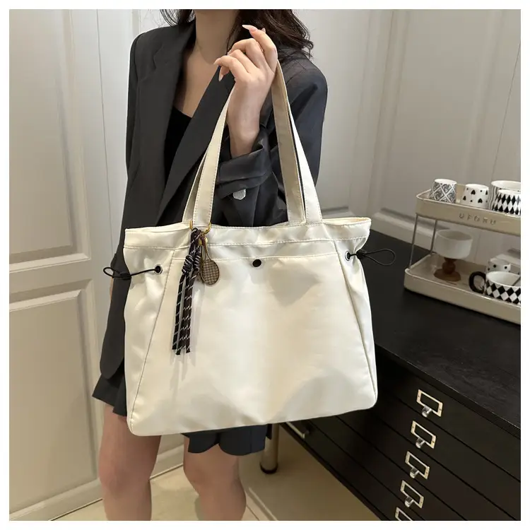 Women's Large Capacity Crossbody Bag Cream New Arrival — feature 21