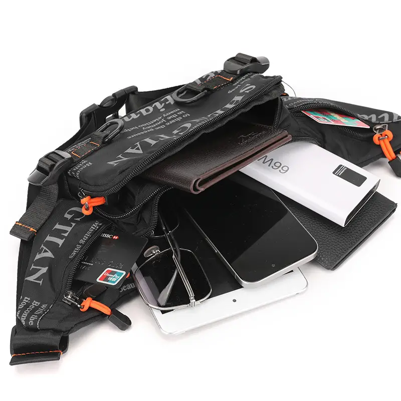 Men's Waterproof Crossbody Waist Bag with Adjustable Strap - Image 5