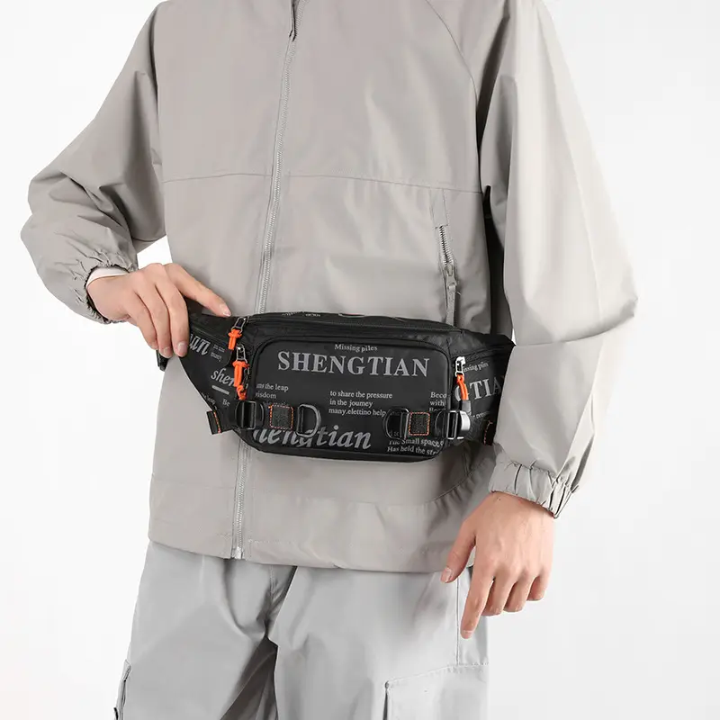 Men's Waterproof Crossbody Waist Bag with Adjustable Strap - Image 6