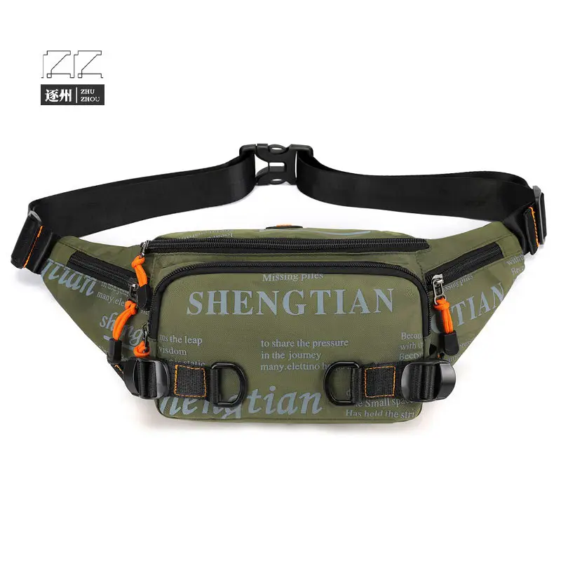 Men's Waterproof Crossbody Waist Bag with Adjustable Strap - Image 2
