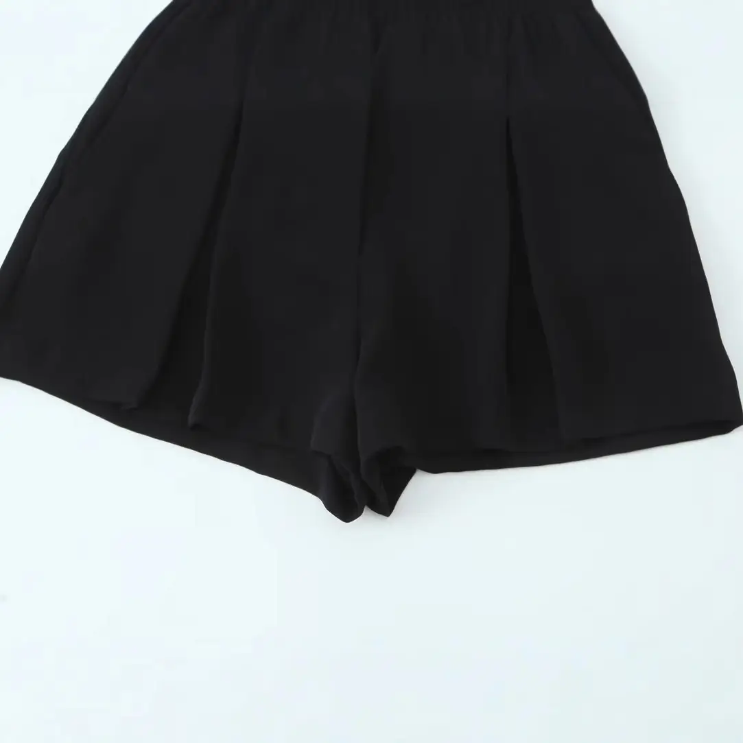 Black Belted High Waist Pants for Women 2025 - Image 4
