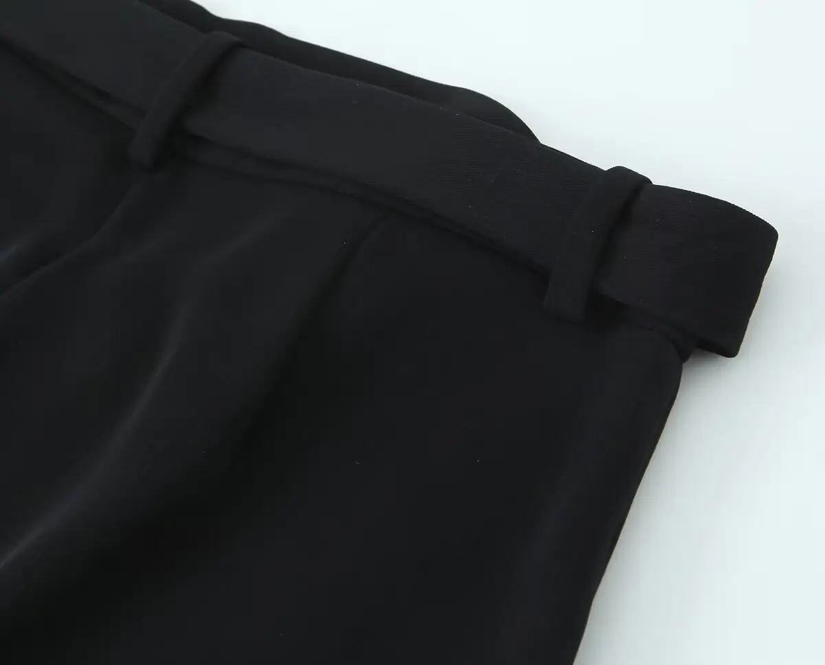 Black Belted High Waist Pants for Women 2025 — feature 14