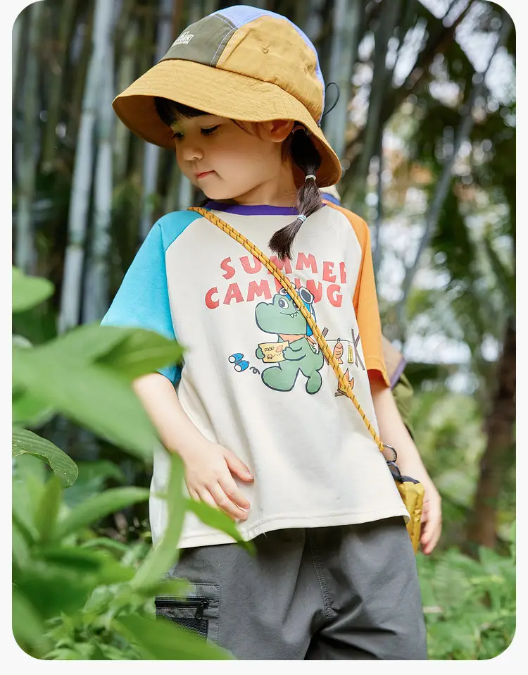 Kids Doodle T-Shirt Pink Half Sleeve Summer - Image 16