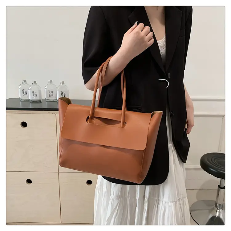 White Women's Large Capacity Wing Bag with Handle — feature 11