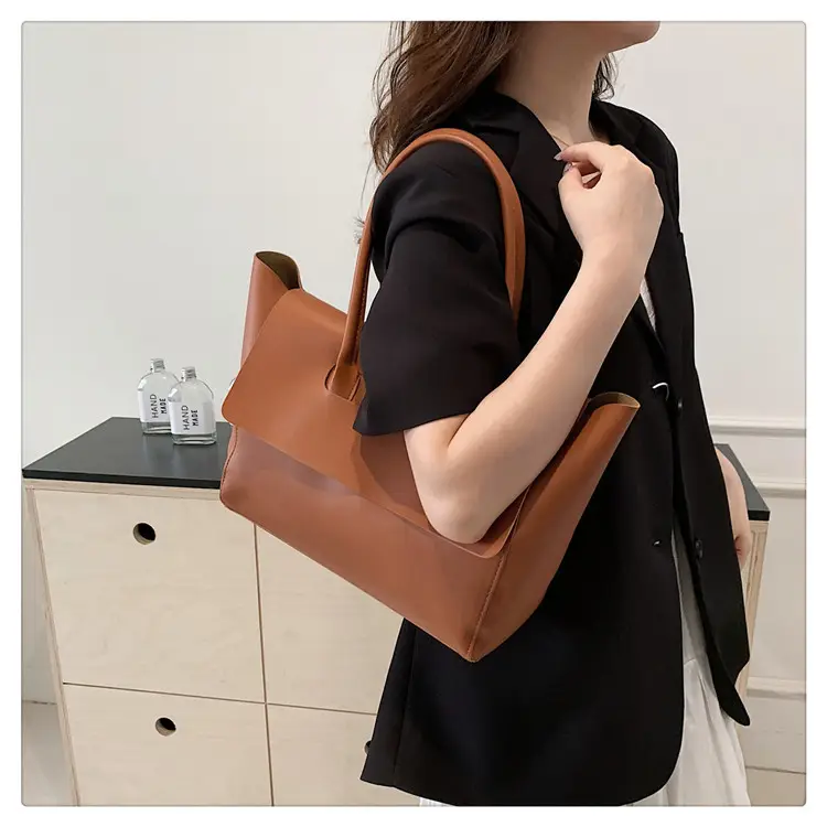 White Women's Large Capacity Wing Bag with Handle — feature 12