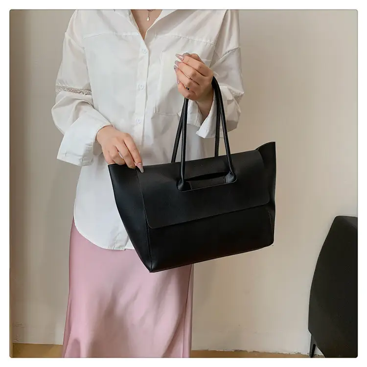 White Women's Large Capacity Wing Bag with Handle — feature 16